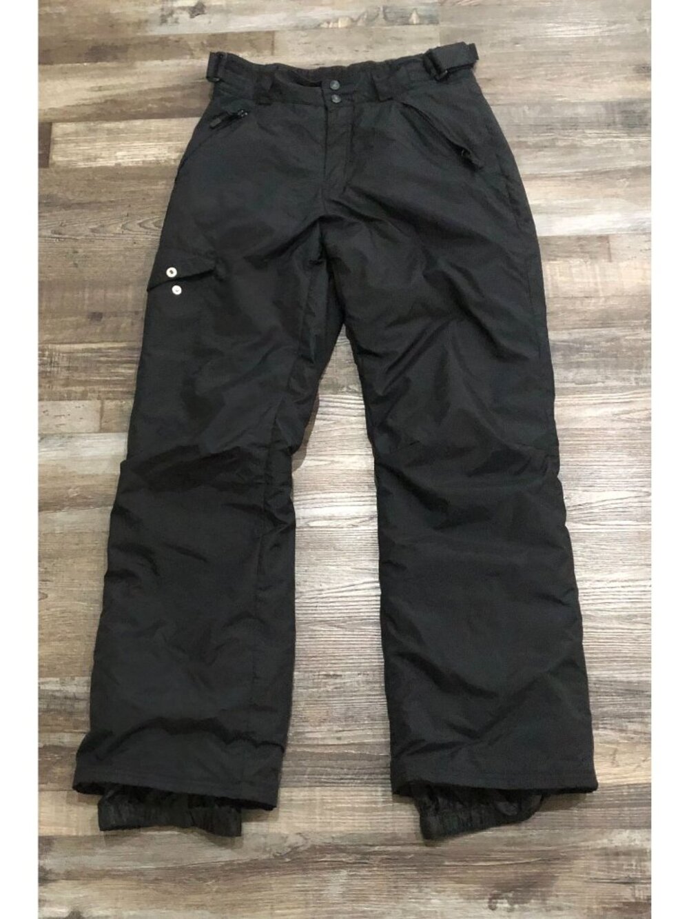 Rawik Adult Small Black Ski Snow Snowboard Pants Adjustable